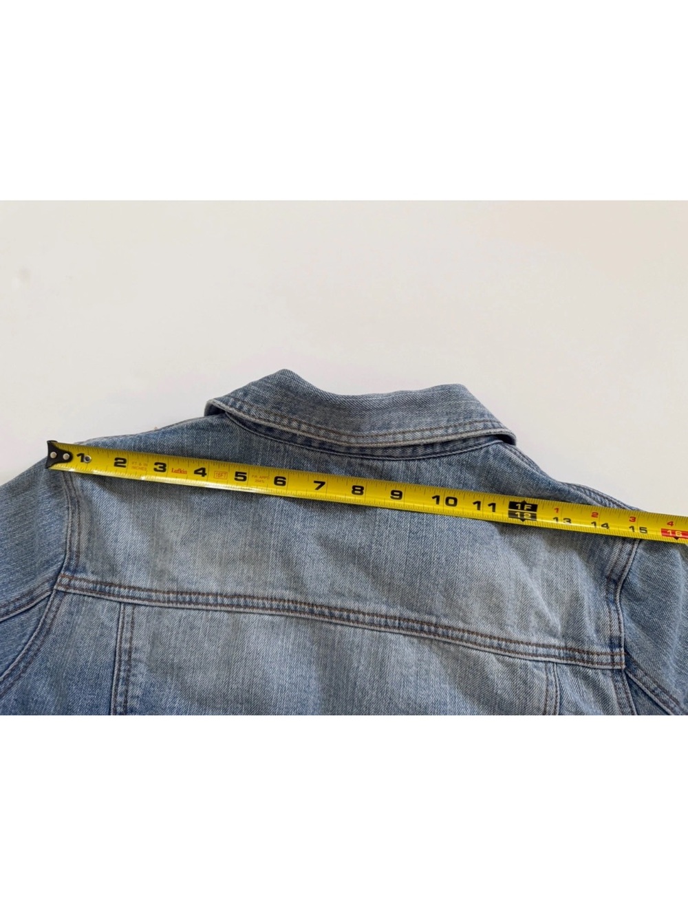 Hollister Surf 1972 Women's Cute Light Wash Short denim Jean Jacket Size M - Picture 5 of 7